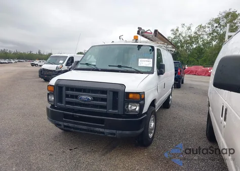 2014 Ford E-250 Commercial z USA, uszkodzony, nr VIN 1FTNE2ELXEDA12338
